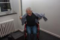 eine ausbalancierte Sitzposition - wer sicher und ausbalanciert sitzt, kann seine Arme frei bewegen.